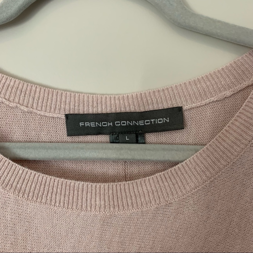 French Connection womens pullover knit sweater | size large - Picture 5 of 9